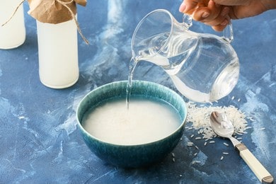 Using Rice Water on Plants